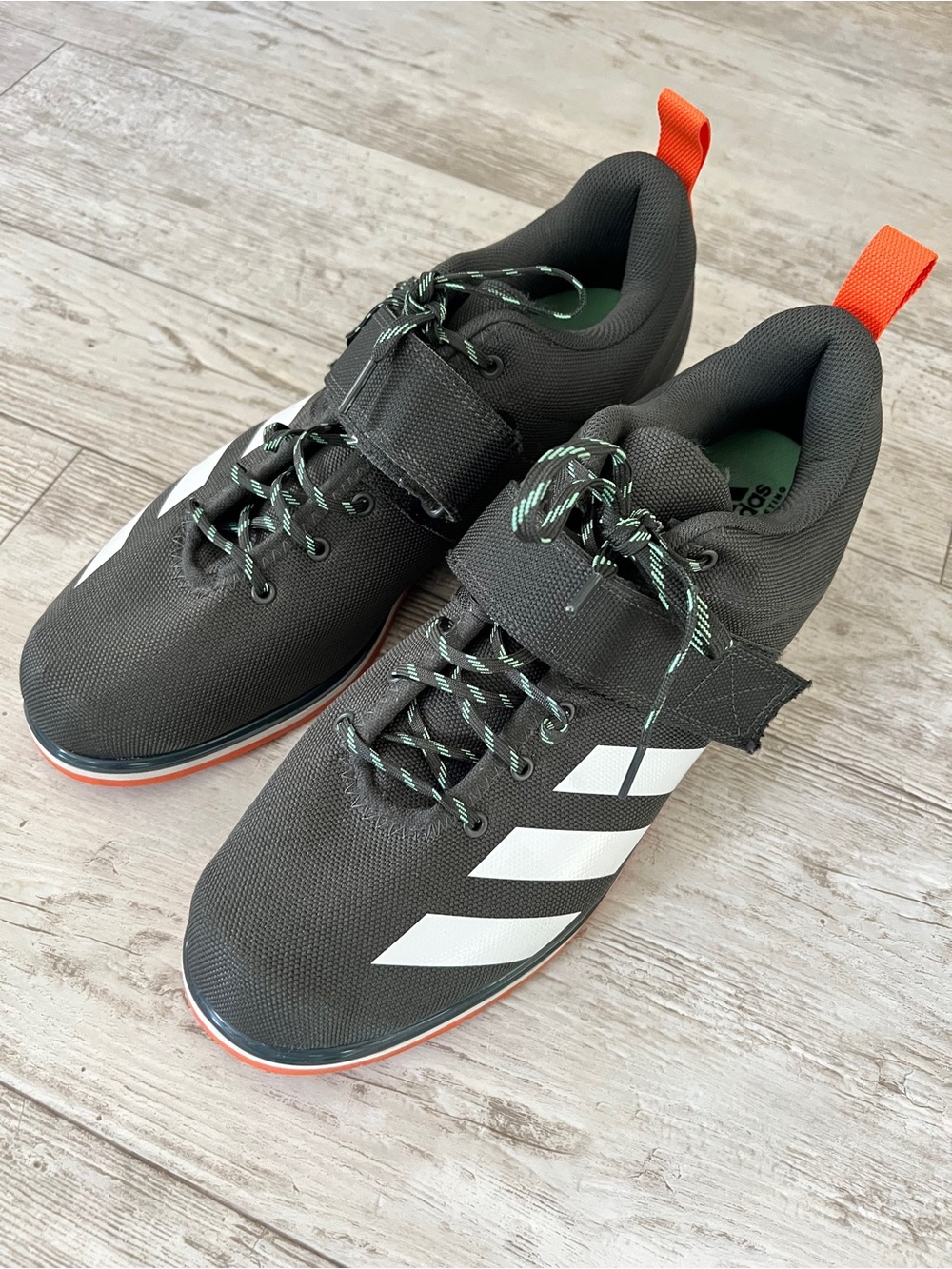 Adidas Powerlift 4 Weightlifting Gym Shoes Legend Earth Fv6597 Sz 12